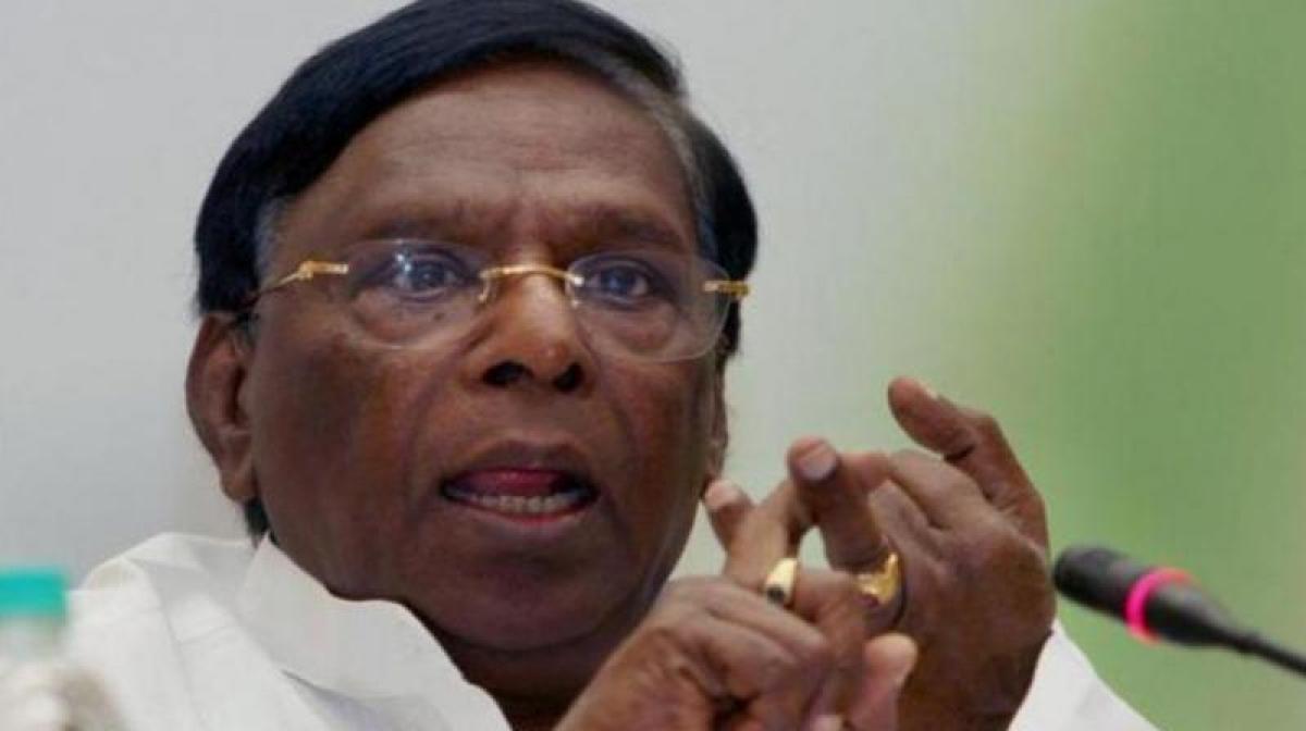 Puducherry CM appeals for Karnataka Govt to release Cauvery water